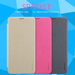 Чехол (книжка) Nillkin Sparkle для Xiaomi Redmi Note 6 Pro
