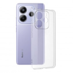 TPU чехол Prime Crystal Full Camera 1.5 mm для Xiaomi Redmi Note 14 4G