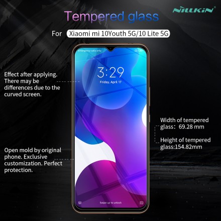 Защитное стекло Nillkin Anti-Explosion (H) для Xiaomi Mi 10 Lite