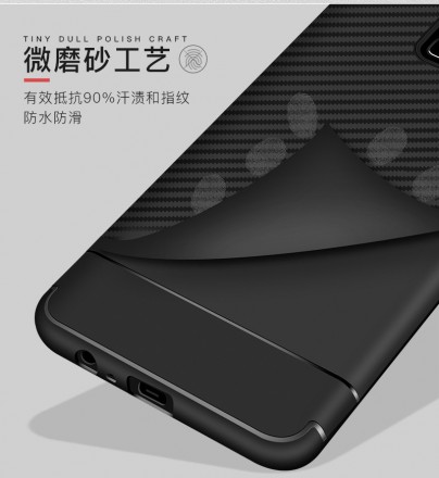 ТПУ накладка Ripple Texture для Samsung Galaxy A8 Plus 2018 A730F