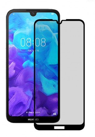 Защитное стекло Matte Full-Screen с рамкой для Huawei Y5 2019