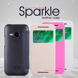 Чехол (книжка) Nillkin Sparkle для HTC One mini 2
