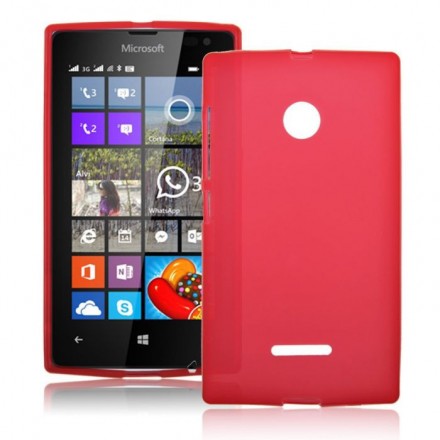 ТПУ накладка для Microsoft Lumia 435 (матовая)