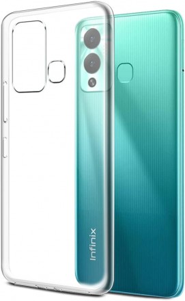 TPU чехол Prime Crystal 1.5 mm для Infinix Hot 12 Play