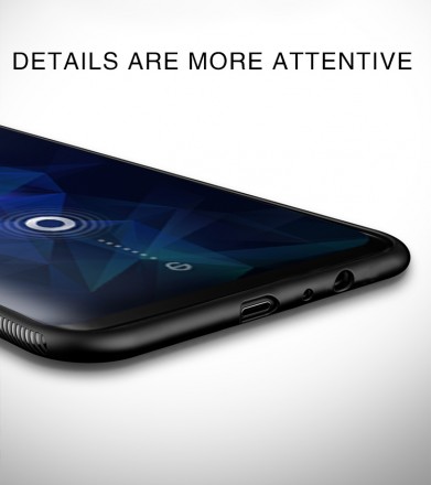 ТПУ накладка Glass для Samsung Galaxy J8 Plus 2018