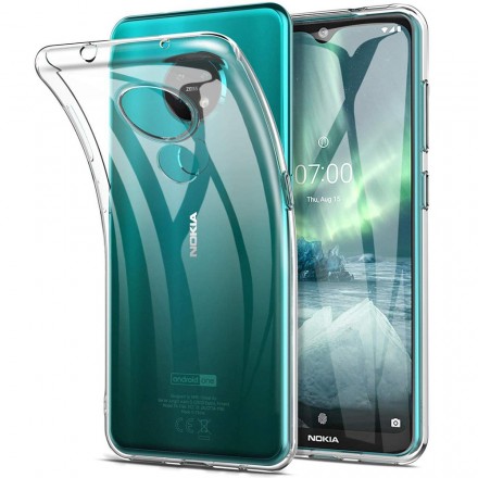 Прозрачный чехол накладка Crystal Strong 0.5 mm для Nokia 6.2 2019