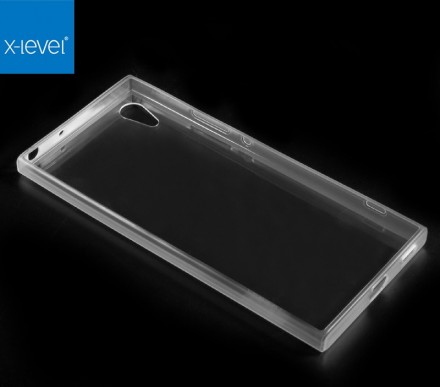 ТПУ накладка X-Level Antislip Series для Sony Xperia XA1 (прозрачная)