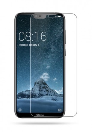Защитная пленка на экран для Nokia 7.1 (прозрачная)