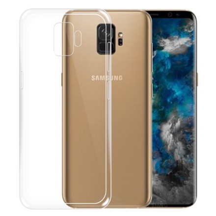 Ультратонкая ТПУ накладка Crystal для Samsung Galaxy S9 G960F (прозрачная)