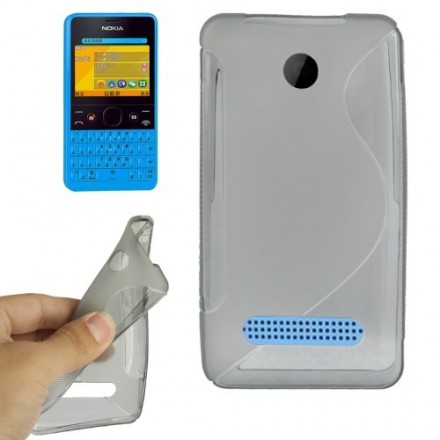 ТПУ накладка S-line для Nokia Asha 210
