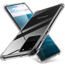 Прозрачный чехол Crystal Protect для Samsung Galaxy S20 Ultra