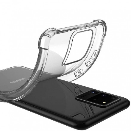 Прозрачный чехол Crystal Protect для Samsung Galaxy S20 Ultra