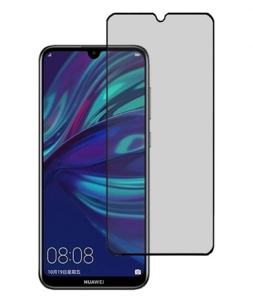 Защитное стекло Matte Full-Screen с рамкой для Huawei Y7 Prime 2019