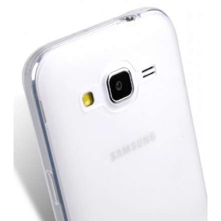 ТПУ накладка Melkco Poly Jacket для Samsung G360H Galaxy Core Prime Duos (+ пленка на экран)