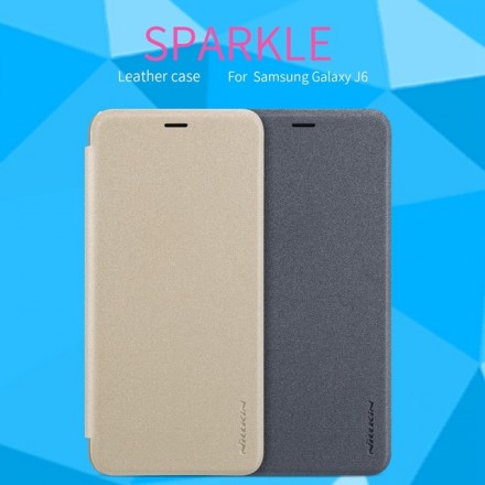 Чехол (книжка) Nillkin Sparkle для Samsung Galaxy J6 2018 J600