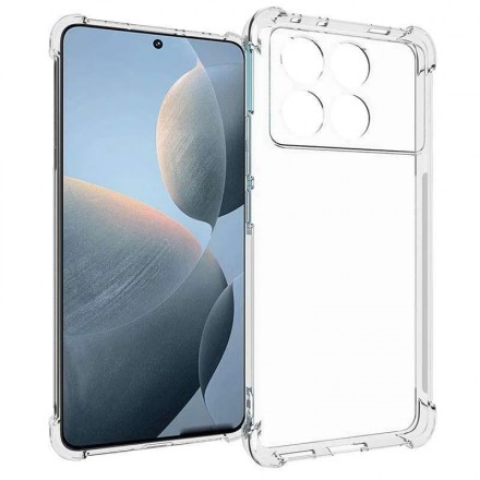 Прозрачный чехол Crystal Protect для Xiaomi Poco X6 Pro