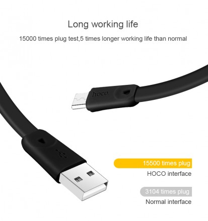 USB кабель - Micro USB HOCO X9 Rapid 2.0m