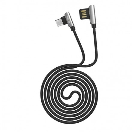 USB кабель - Micro USB HOCO U42 Exquisite Steel
