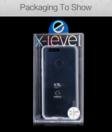 ТПУ накладка X-Level Antislip Series для Huawei Nova 2 Plus (прозрачная)