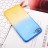 Ультратонкая ТПУ накладка Crystal UA для iPhone 8 Plus (сине-желтая)