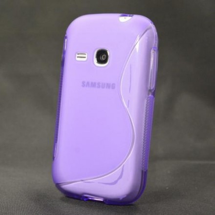 ТПУ накладка S-line для Samsung s6310 Galaxy Young