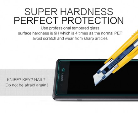 Защитное стекло Nillkin Anti-Explosion (H) для Sony Xperia E3
