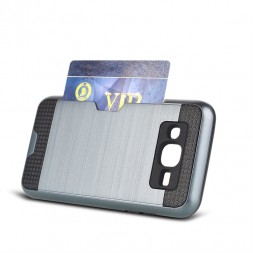 Чехол Defence для Samsung J500H Galaxy J5 (с карманом для карточки)