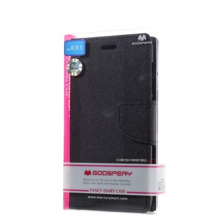 Чехол (книжка) Mercury Goospery для Xiaomi Redmi 3