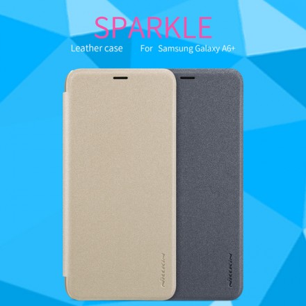 Чехол (книжка) Nillkin Sparkle для Samsung A605 Galaxy A6 Plus 2018