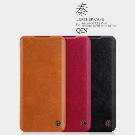Чехол (книжка) Nillkin Qin для Xiaomi Mi CC9 Pro