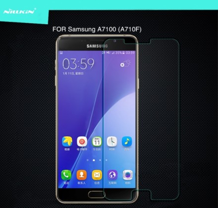 Защитное стекло Nillkin Anti-Explosion (H) для Samsung A710F Galaxy A7