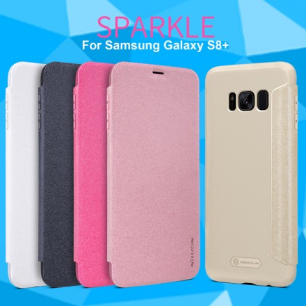 Чехол (книжка) Nillkin Sparkle для Samsung G955F Galaxy S8 Plus