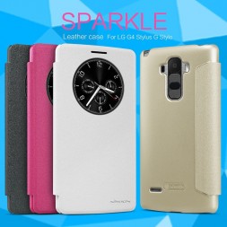Чехол (книжка) Nillkin Sparkle для LG G4 Stylus