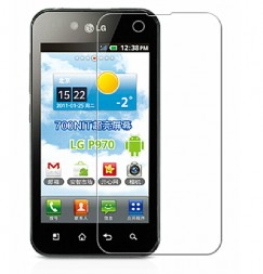 Защитная пленка на экран для LG P970 Optimus black (прозрачная)