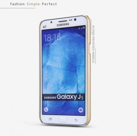 Пластиковый чехол Nillkin Super Frosted для Samsung J500H Galaxy J5 (+ пленка на экран)