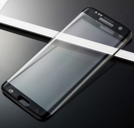 Защитное стекло c рамкой 3D+ Full-Screen для Samsung G935F Galaxy S7 Edge