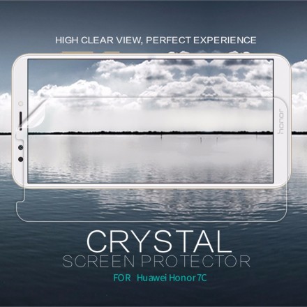 Защитная пленка на экран Huawei Y7 Prime 2018 Nillkin Crystal