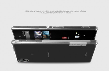 ТПУ накладка Nillkin Nature для Sony Xperia M4 Aqua