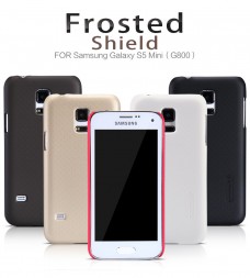 Пластиковая накладка Nillkin Super Frosted для Samsung G800 Galaxy S5 mini (+ пленка на экран)