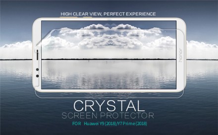 Пластиковая накладка Nillkin Super Frosted для Huawei Y9 2018 (+ пленка на экран)