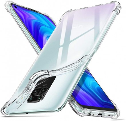 Прозрачный чехол Crystal Protect для Xiaomi Redmi Note 9