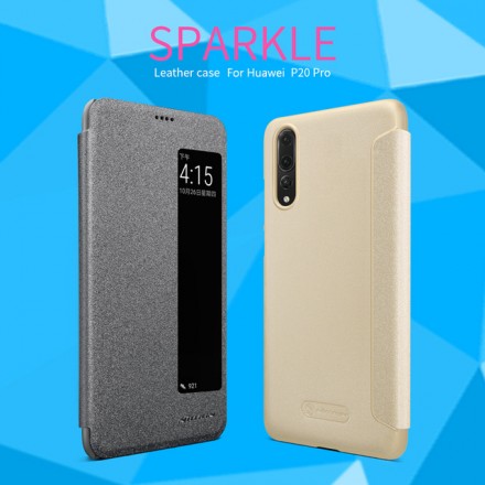 Чехол (книжка) Nillkin Sparkle для Huawei P20 Pro