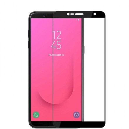 Защитное стекло 5D+ Full-Screen с рамкой для Samsung J415 Galaxy J4 Plus 2018