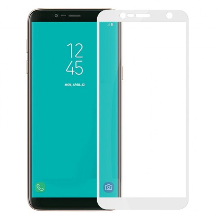 Защитное стекло 5D+ Full-Screen с рамкой для Samsung J415 Galaxy J4 Plus 2018