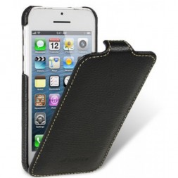 Кожаный чехол (флип) Melkco Jacka Type для iPhone 5 / 5S / SE