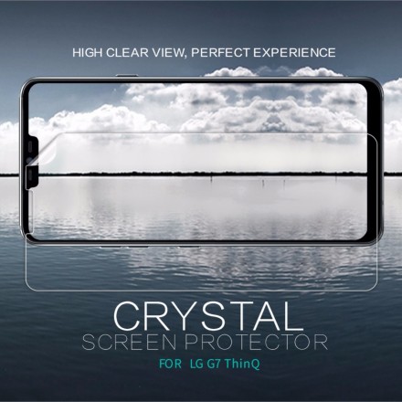 Пластиковая накладка Nillkin Super Frosted для LG G7 (+ пленка на экран)