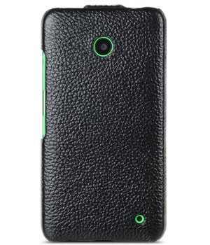 Кожаный чехол (флип) Melkco Jacka Type для Nokia Lumia 630