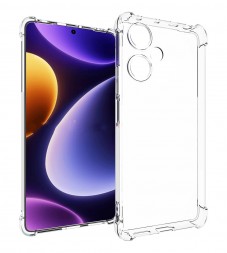 Прозрачный чехол Crystal Protect для Xiaomi Poco M6 4G