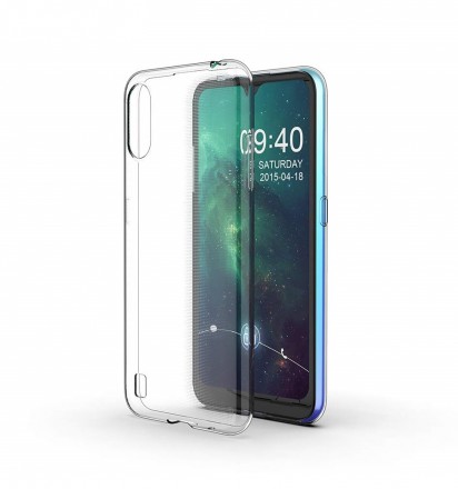 Прозрачный ТПУ чехол Transparent 1.0 для Samsung Galaxy A01 2020 A015F
