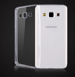 Ультратонкий ТПУ чехол Crystal для Samsung J500H Galaxy J5 (прозрачный)
